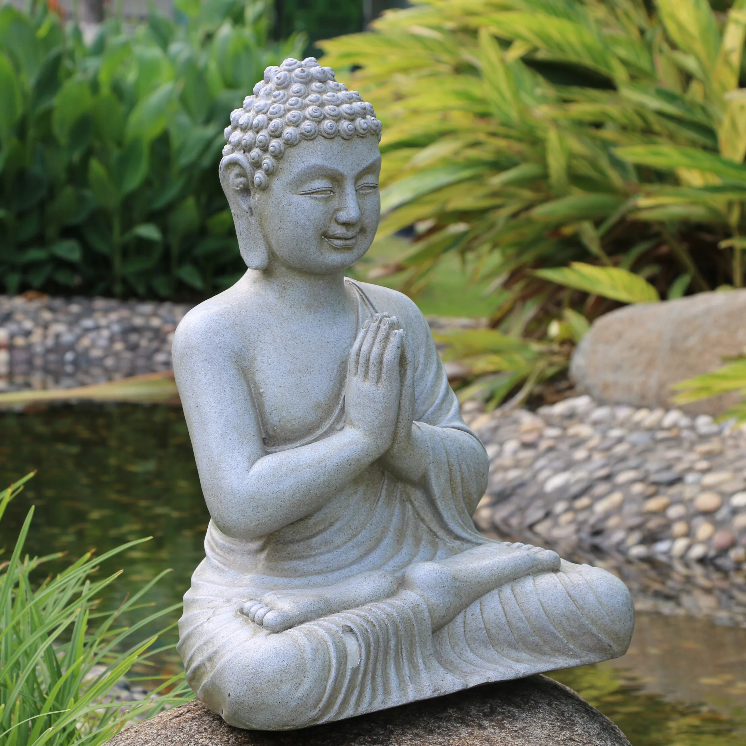 Будда Искусство большой сад Будды монах статуи