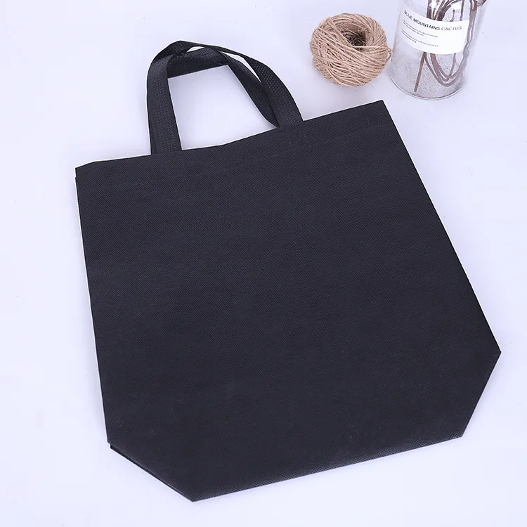 Manufacture machine made customize size non woven lamination ecological bag shopping ladies handbag enviroment bag