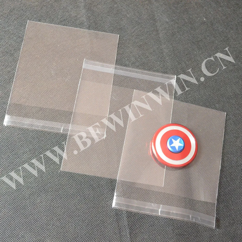 opp plastic poly packaging Cello Bags for wholesale and retail 7x13.5cm 1500 pieces /pack