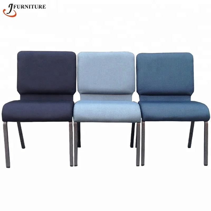 Modern Stackable Iron Church Chairs