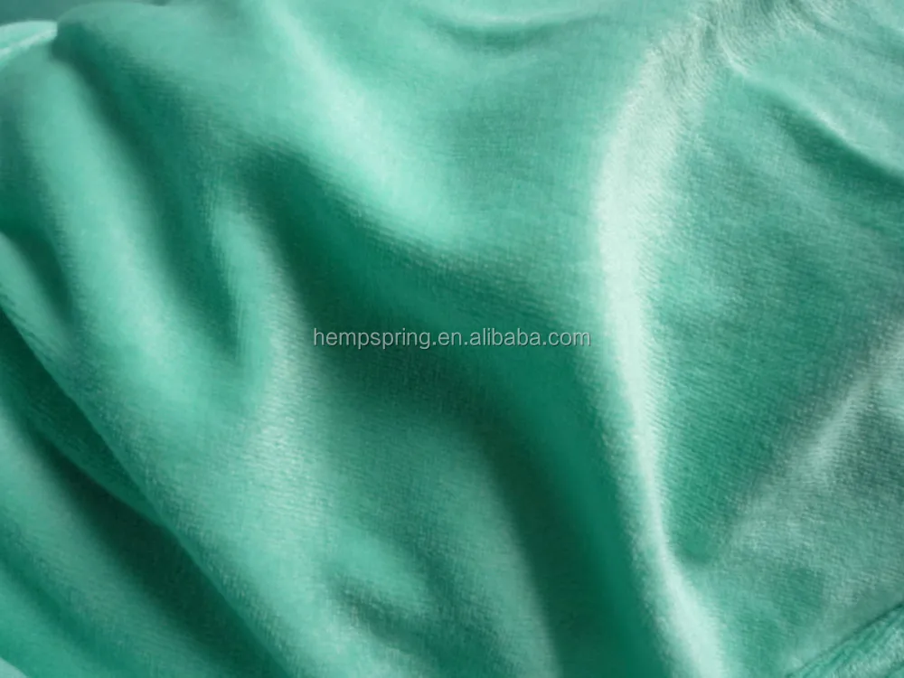 high quality organic bamboo velour fabrics