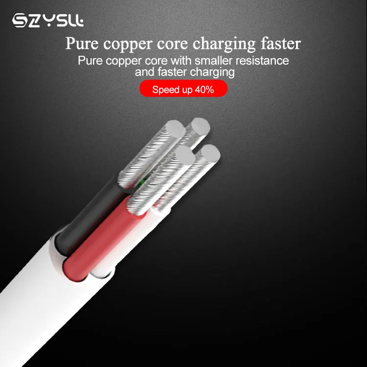 
Fast Charger 8-pin Rock USB Cable For IPhone 