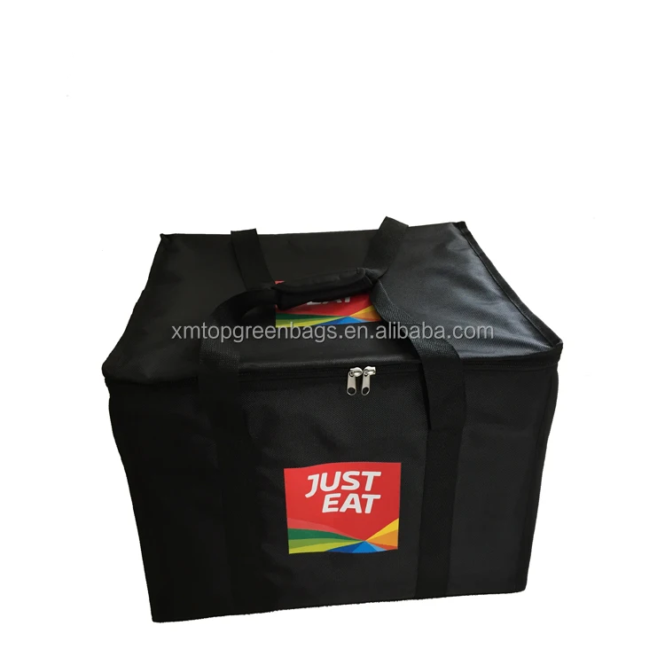 
Customized pizza delivery bag food thermal delivery insulated cooler bag 