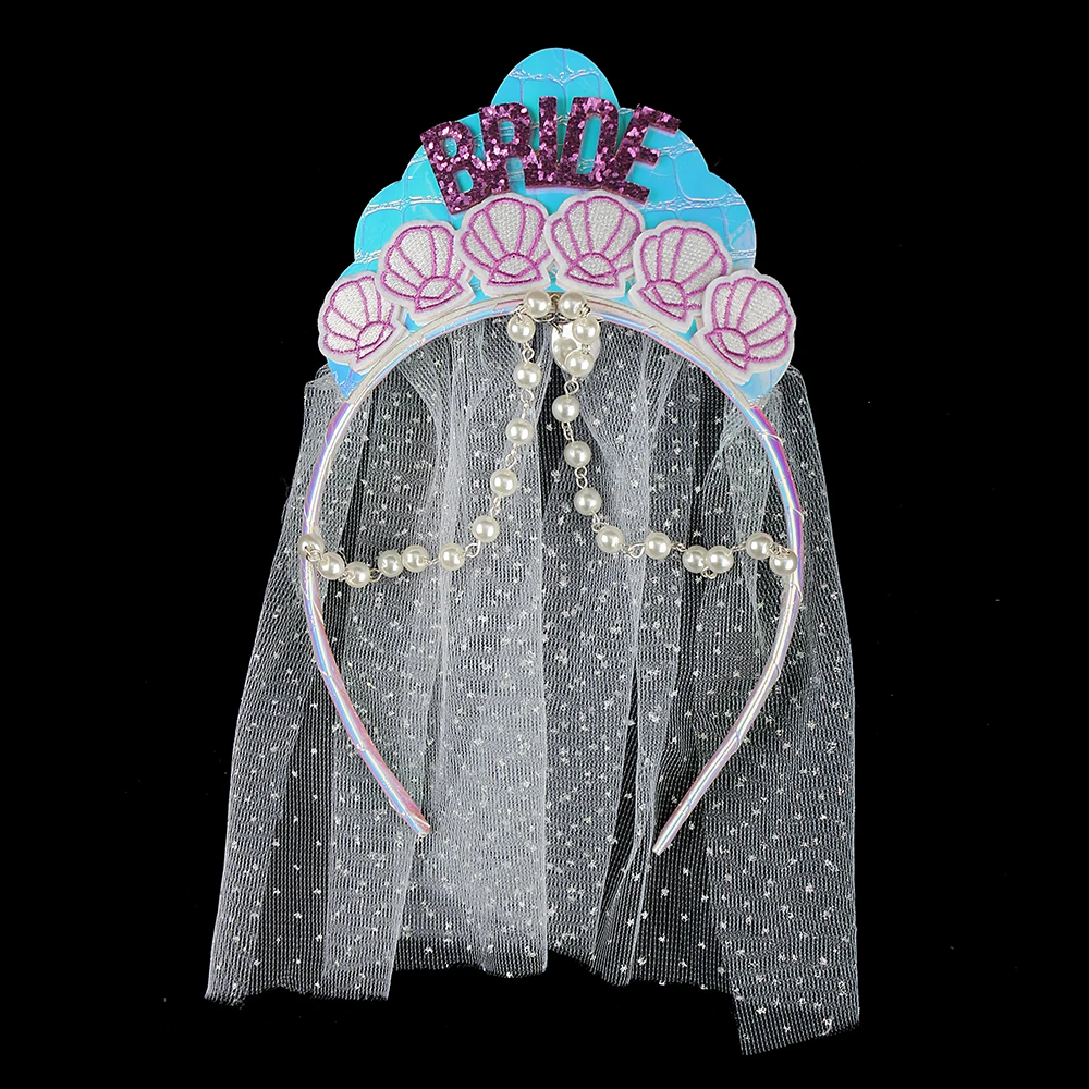 
New Products Custom Design OEM Quality Bride Wedding Headwear 