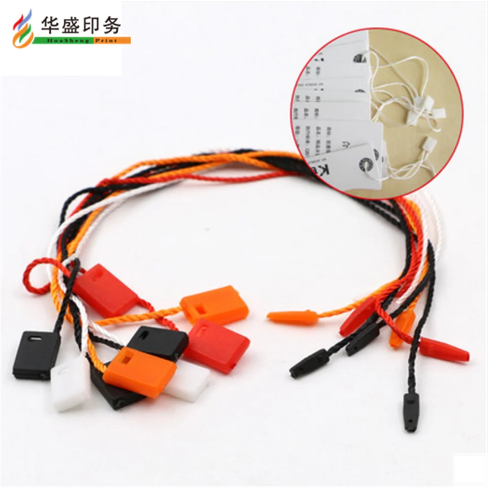 Snap lock pin security loop plastic tag fastener tagging fasteners