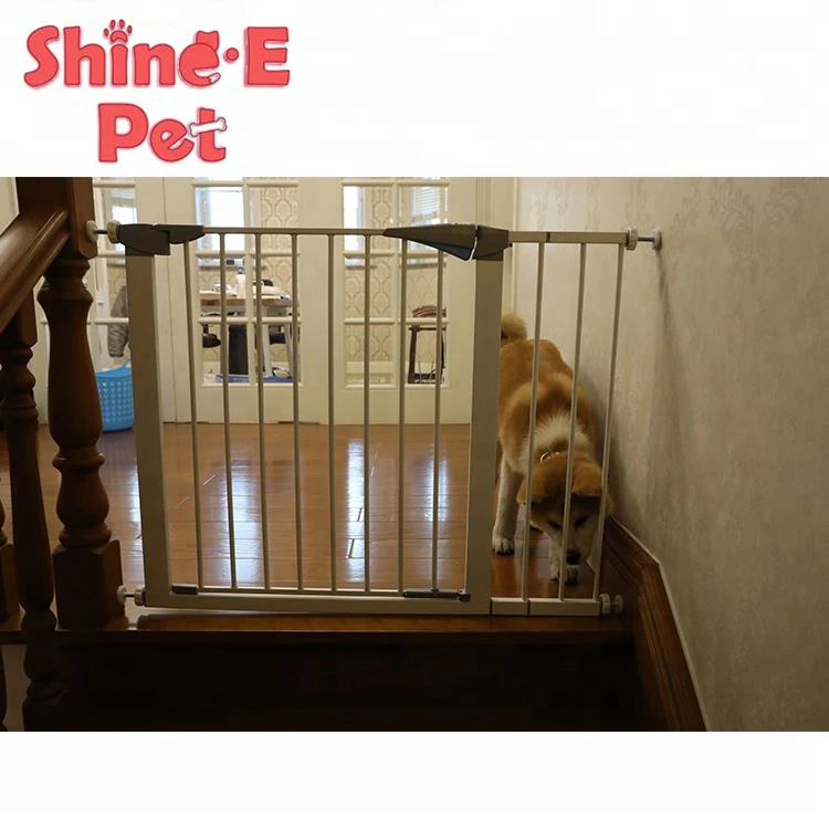 Dog baby wall protector door retractable pet gate