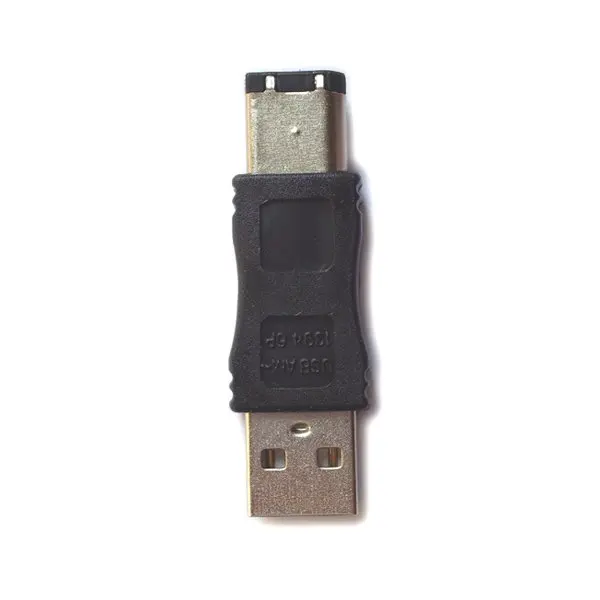 
 Высокое качество горячая распродажа мужской USB к шина сверхбыстрой передачи данных адаптер 1394 6p Мужской  