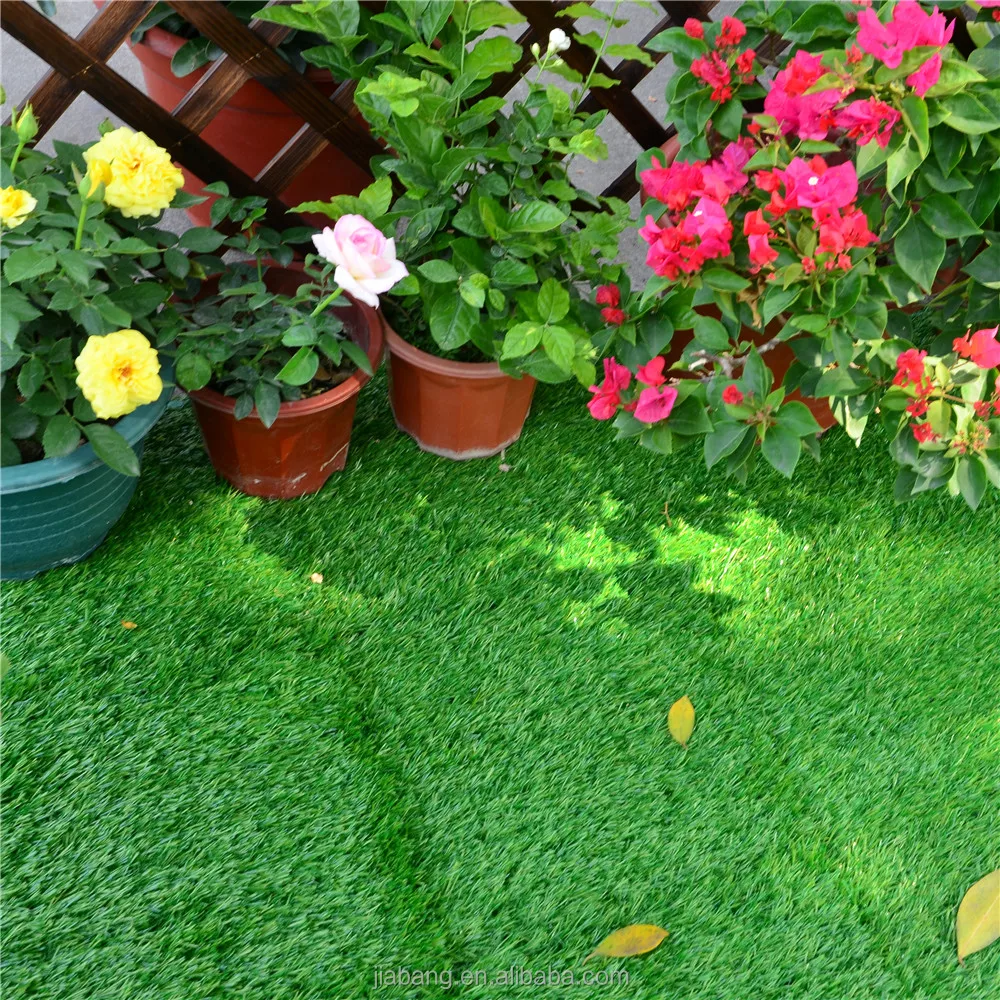 wholesale DIY synthetic garden grass floor tiles