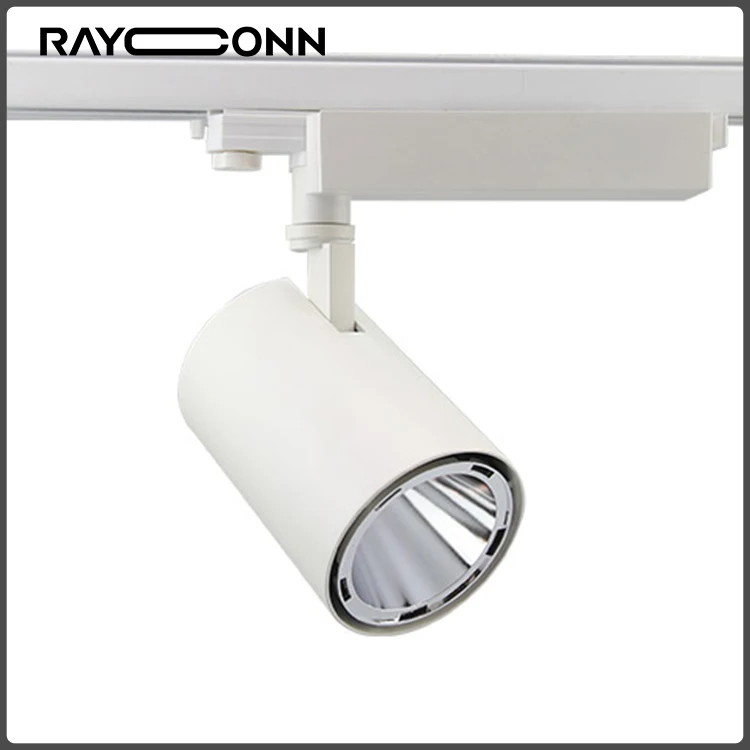 Aluminum material 3000/4000k CCT 20W commercial led track lights