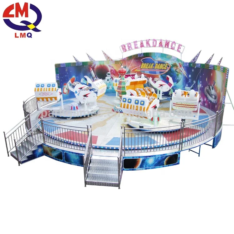 Indoor outdoor amusement park rides Break dance Carnival Rides Crazy Break Dance Ride For