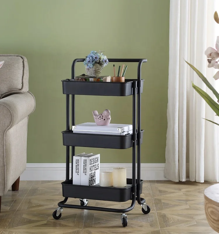 3 tiers furniture tool hand trolley/ utility trolley cart