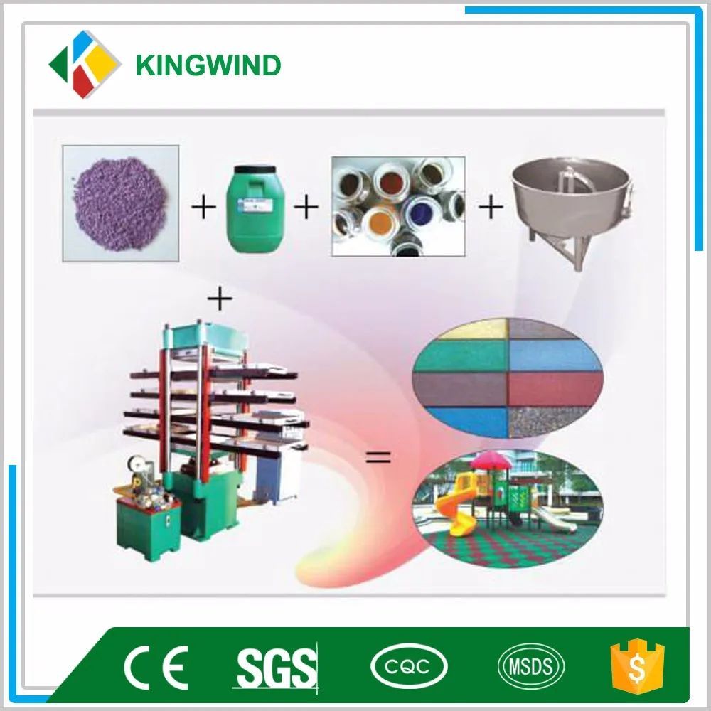 recycled Rubber Brick Making Machine/ Rubber Flooring Mat Press