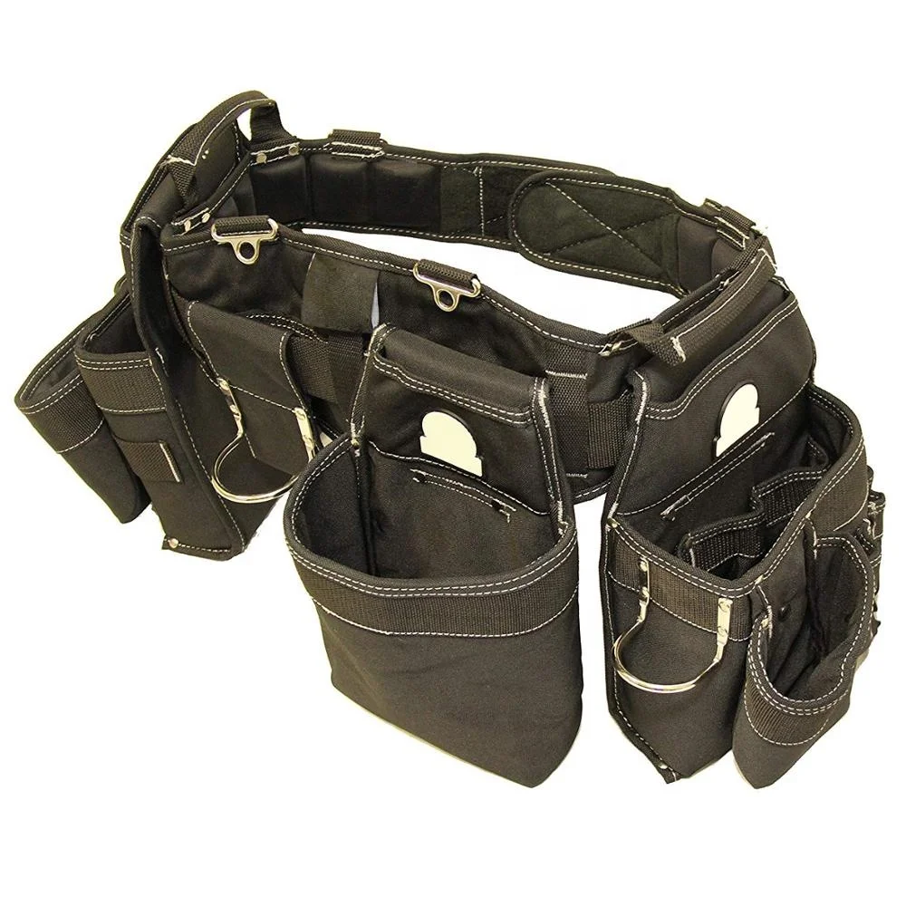 Durable customization canvas Carpenter Tool Belt Designed Tool Packaging Strong tools belt for men