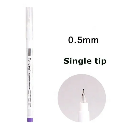 Medical Sterile Grade Permanent Non-toxic Skin Marker Pen Surgical Marker 0.5mm
