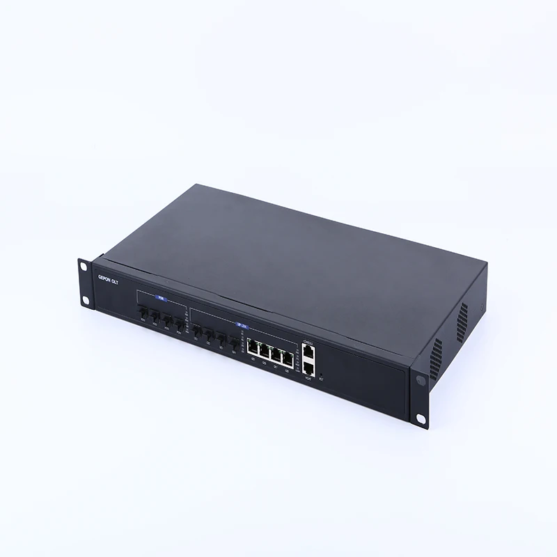 Newest optical line terminal web management  4 port 1.25G 1U gpon epon olt