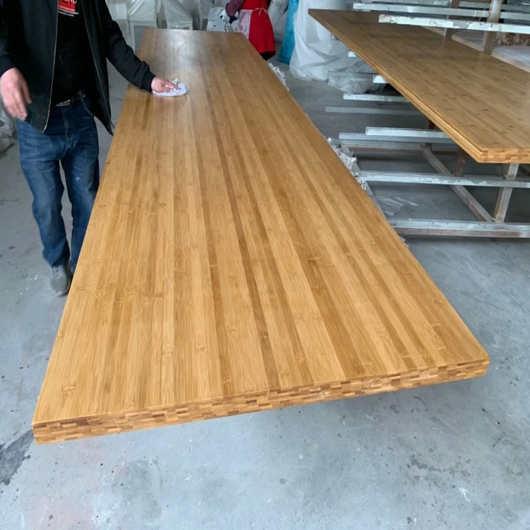 High quality bamboo dining table top