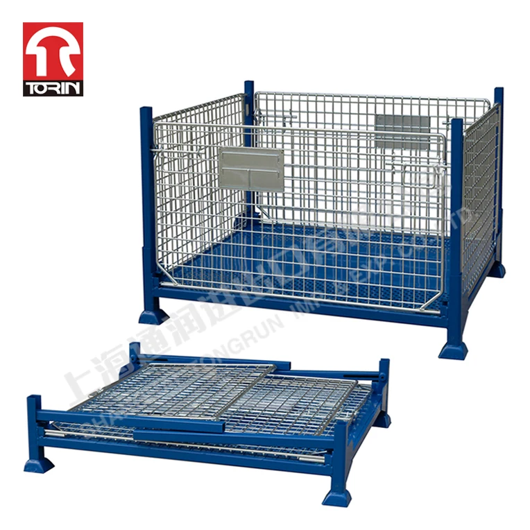 Torin SWK8011 Supplier Warehouse Customized Size Euro Rigid Zinc Mesh Pallet