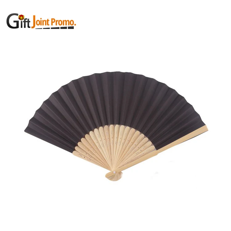 Fine Workmanship Custom Color Decoration Paper Hand Fan