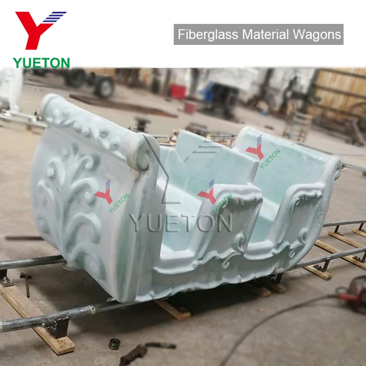 Yueton Outdoor Electric Track Train Christmas Rides For Kids