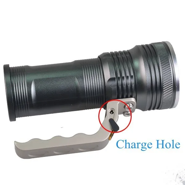 High Power T6 LED Search Light Long Distance 4 Models Handheld Flashlight Torch with Rechargeable Battery for Camping