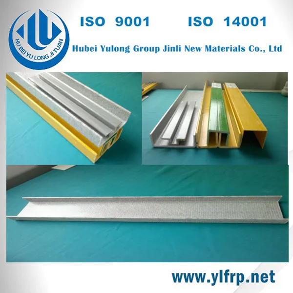 FRP GRP i beam h beam c channel for construction materials
