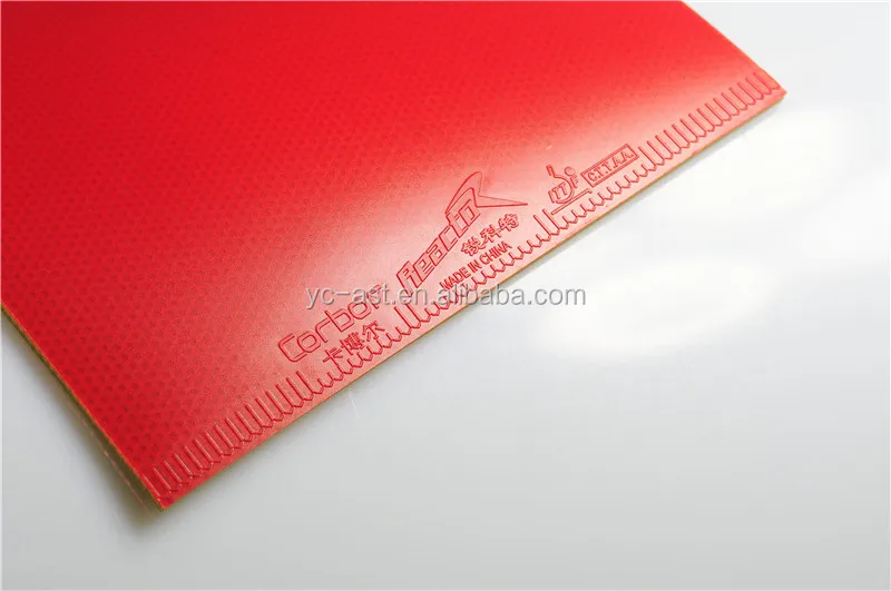 ITTF approve new High quality table tennis racket rubber carbor