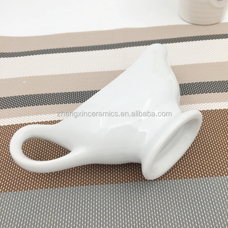 Wholesale porcelain customized classic style high quality sauce cup Eco-Friendly ceramic milka mug