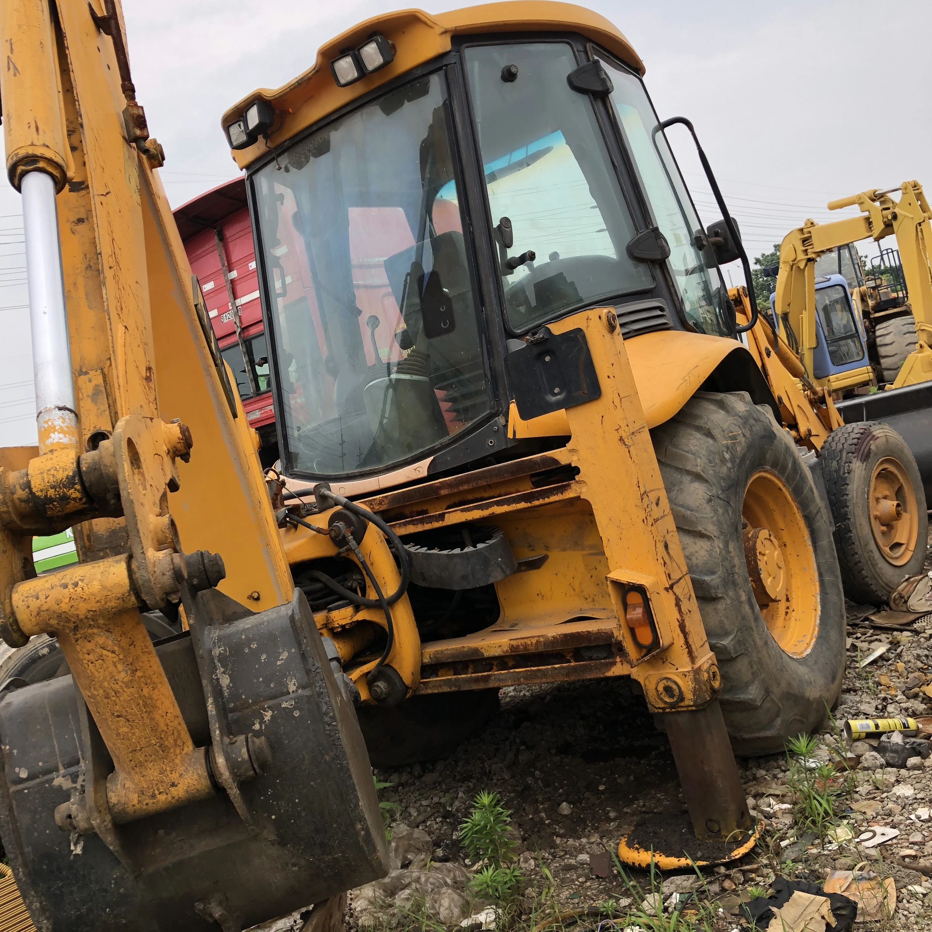 80% New JCB 3CX Used Backhoe Loader With Low Price
