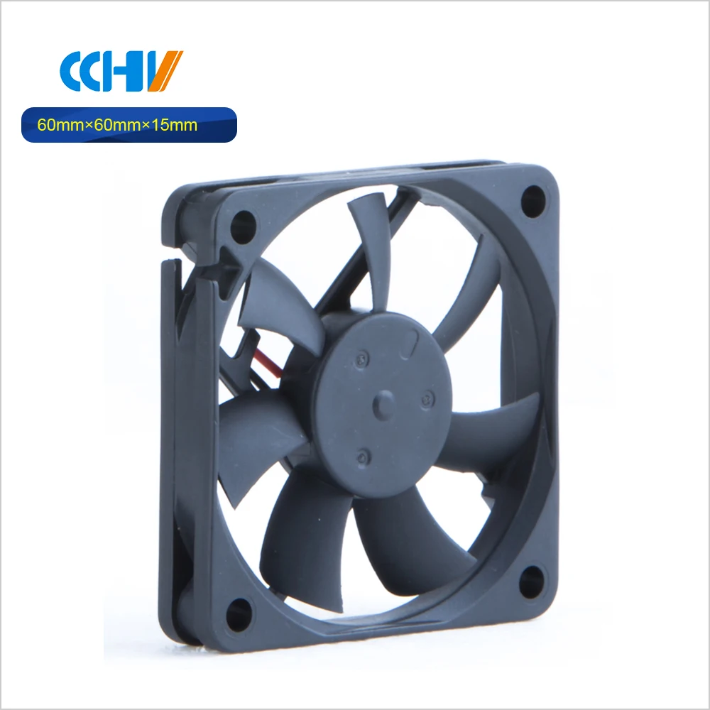 5v 12v 2 pin/3 pin/4 pin 60mm 60x60x15 dc cooling fan