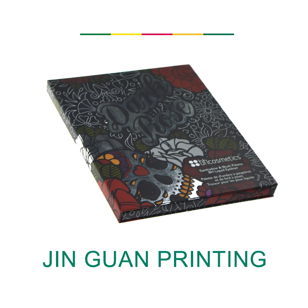 Custom hight quality cardboard gift eye shadow box