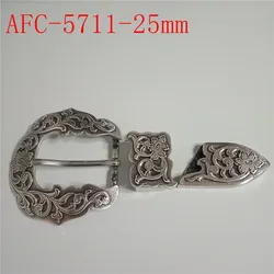 3pcs western belt buckle set with screw back