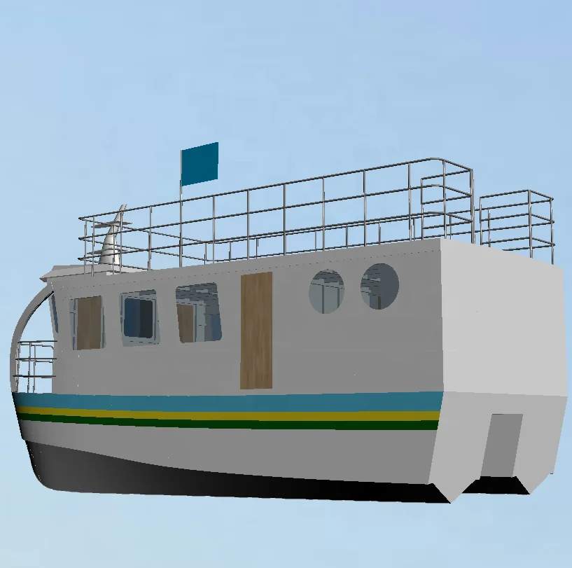 12m marine aluminum alloy 30 persons tourist passenger boat for inshore