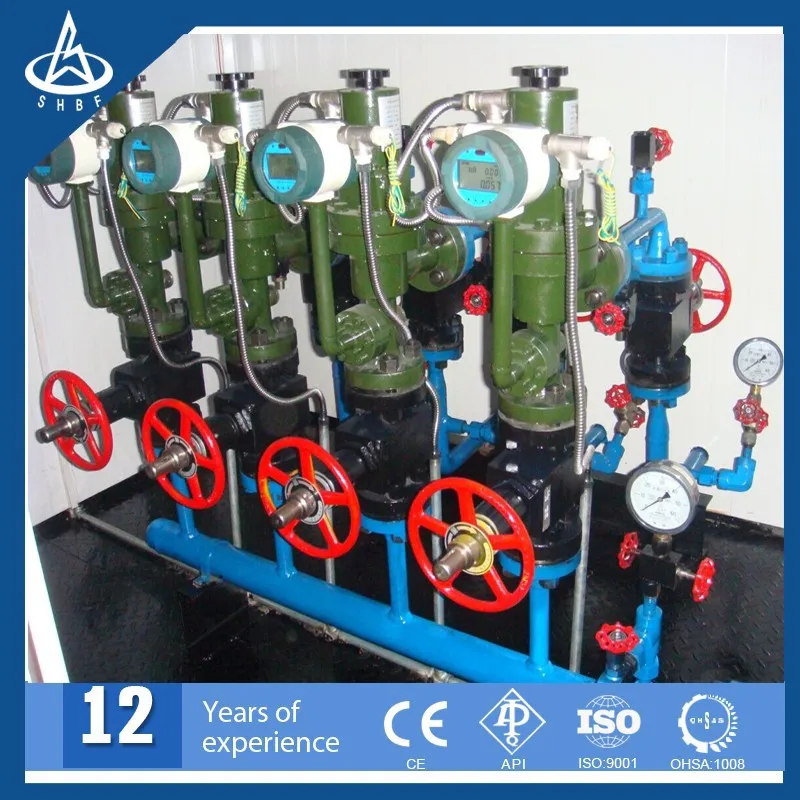
Oil and gas equipment-water injection skid in oild field 