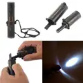 10 in 1 Multi function Outdoor Survival Magnesium Flint Tooth Scraper Stone Fire Starter Lighter Kit