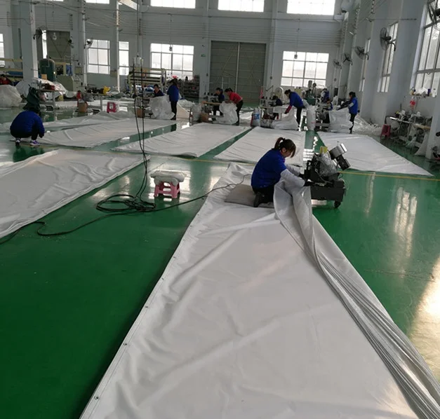 Защитная сетка для строительных лесов из ПВХ