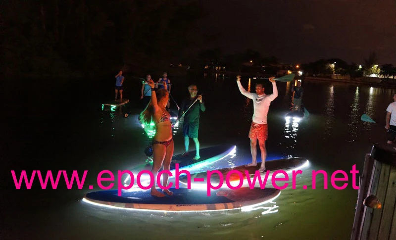 LED SUP BOARD PADDLE BOARD WITH LED LIGHT STAND UP PADDLE BOARD WITH LED LIGHT