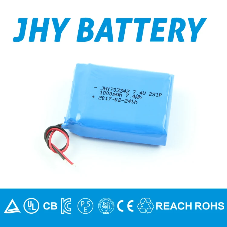 small type 100ma flat battery heilcopter lithium ion battery 3.7v with China iso9001 factory