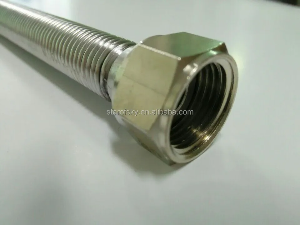3/4 SS flexible water hose
