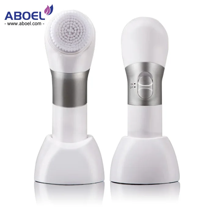 
Новая продукция, водонепроницаемая щетка для очищения кожи лица, перезаряжаемая звуковая электрическая щетка для лица для отшелушивания и массажа 