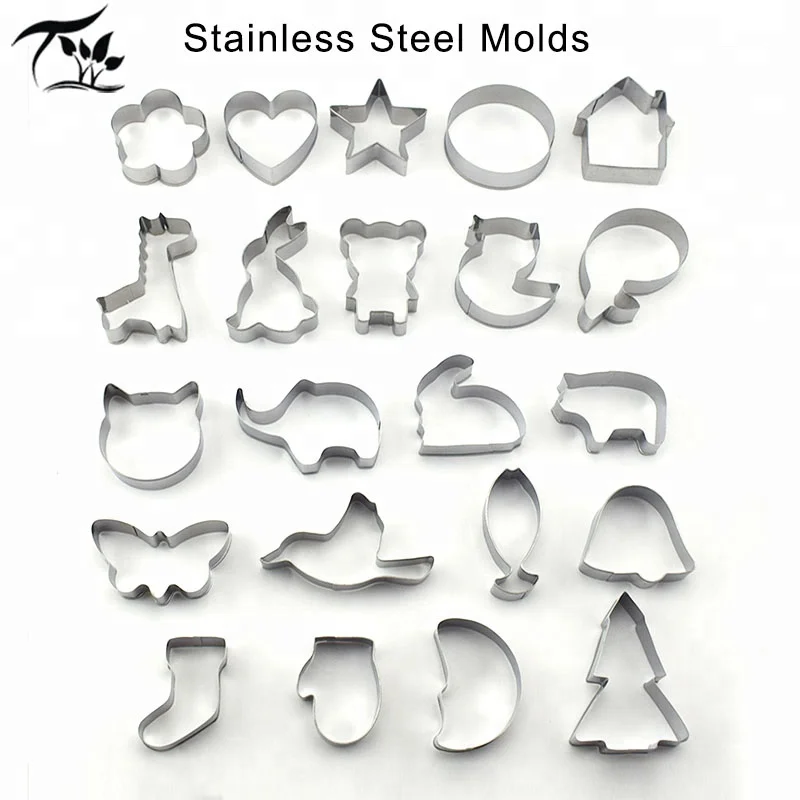 
Steel Biscuit Cutter Custom Baking Cookie Cutter Cookie Mold 