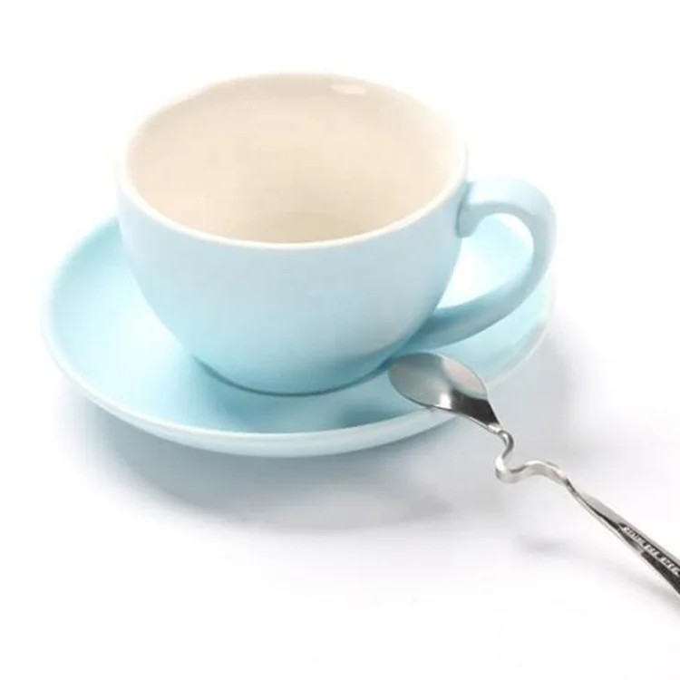 
European style elegant ceramic coffee creamer cup 
