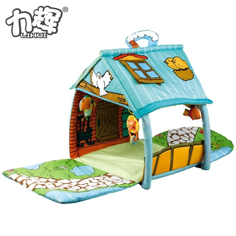 
Juguetes Al Por Mayor De China House Shape Baby Mat Playmat 