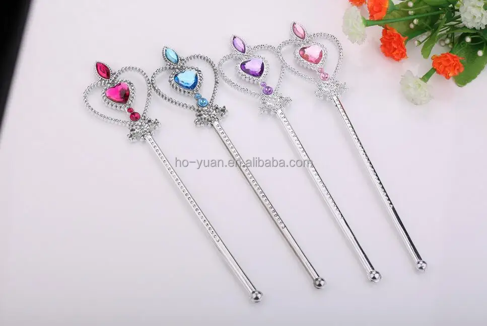 Snow and ice colors The princess magic wand Wand of stage props fairy wand