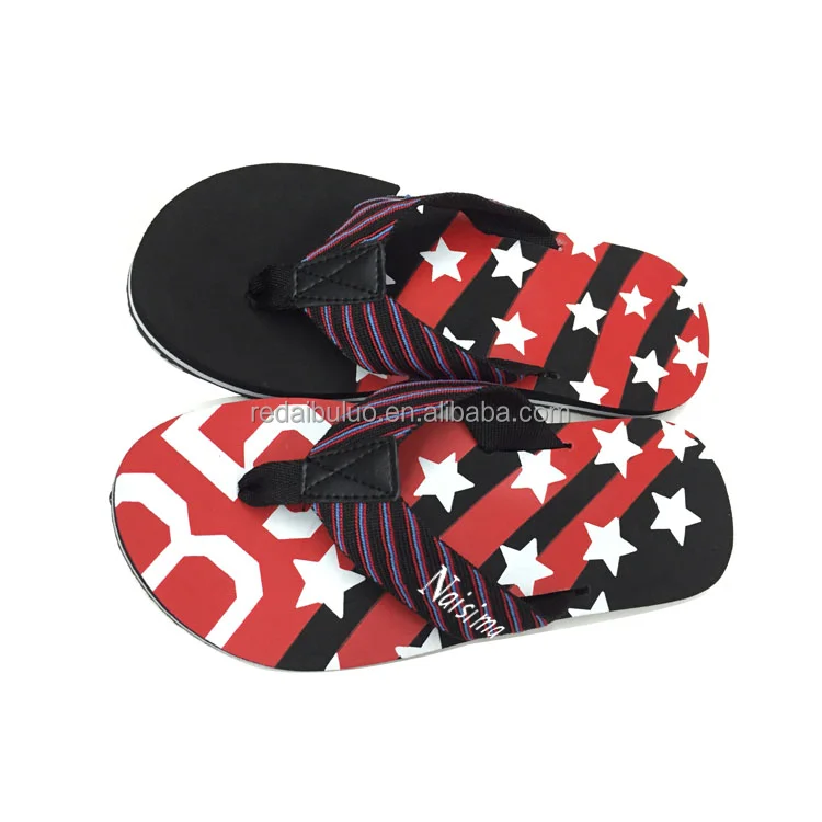 
Colourful Rubber Manufacturers Double Color Printed Eva Slipper for men 
