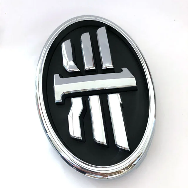 Customize car logo 3D ABS Chrome car body sticker auto emblems