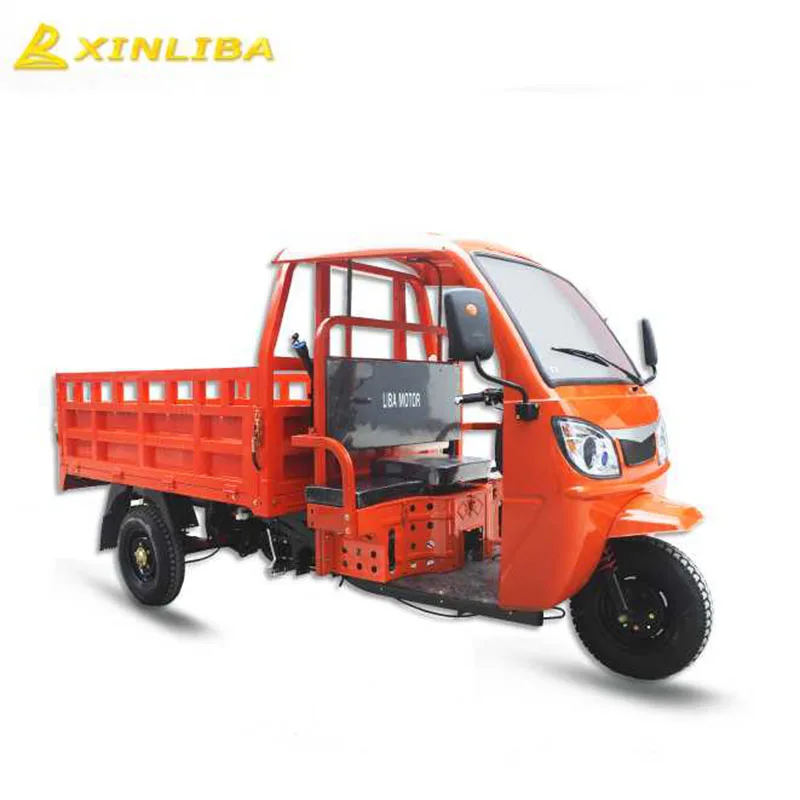 Factory supplier 3 wheels cabin cargo tricycle for sale