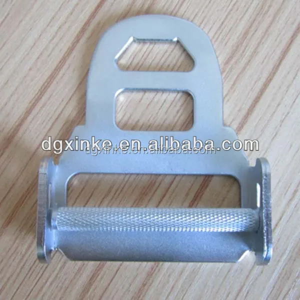 
High quality OEM auto motor accessory chrome polishing stainless steel bus safe belt seat metal buckle 