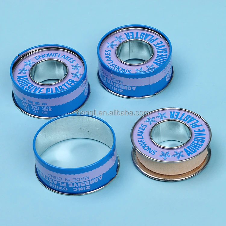 Хирургическая лента из оксида цинка с оловянной упаковкой