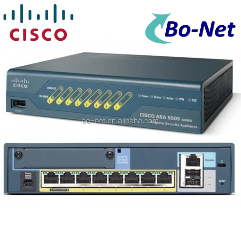 New arrival Cisco ASA5505-K8 1 year warranty
