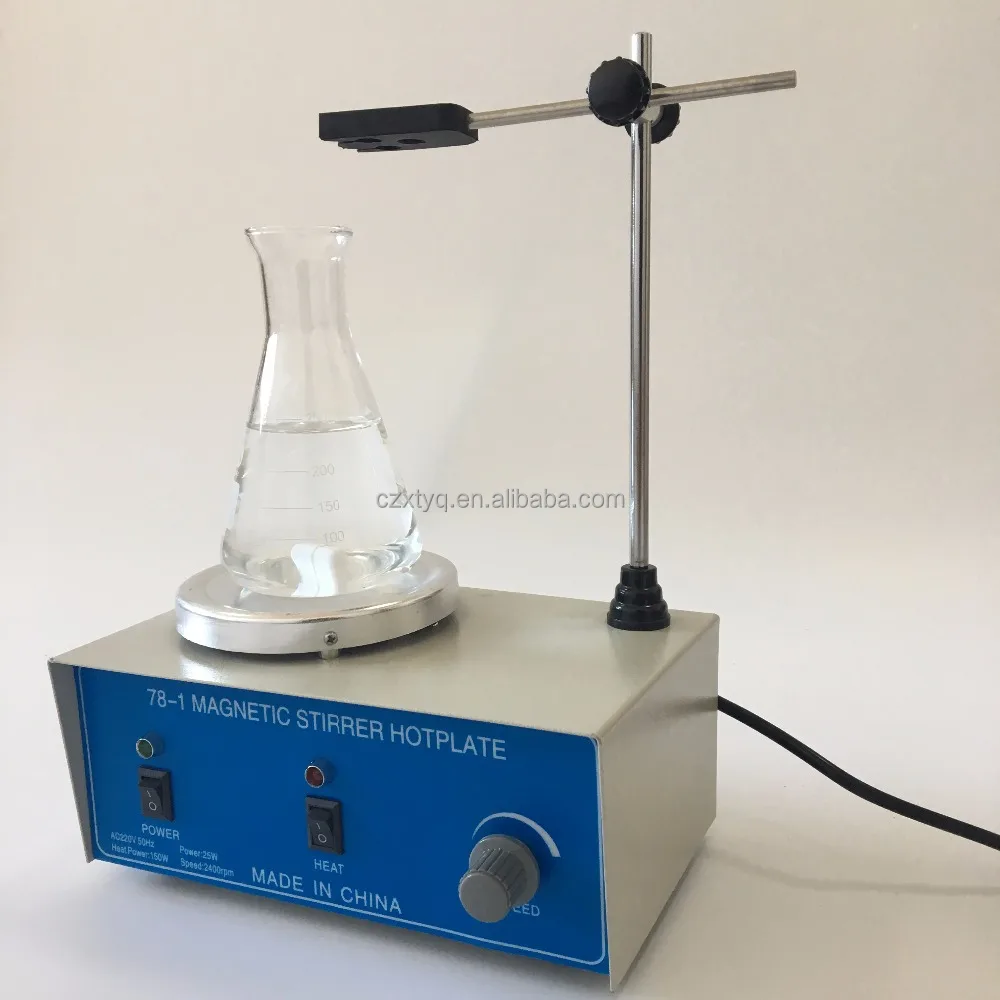 78-1 China magnetic stirrer with hotplate
